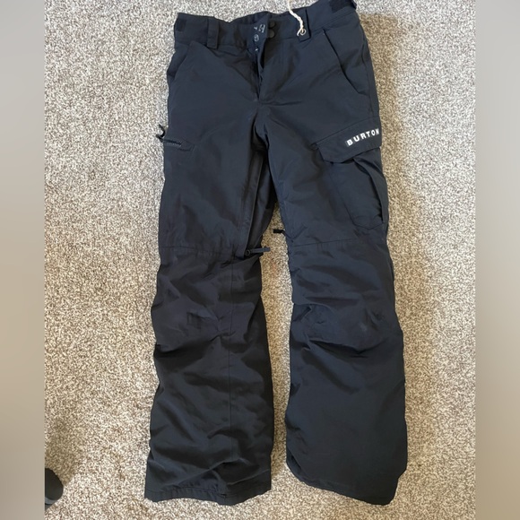 Burton Boys' Exile 2L Insulated Cargo Snow Pants- Size Medium
